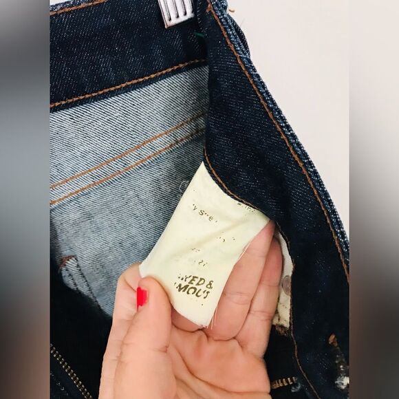 Naked & famous | dark Wash skinny jeans with stretch | size 26 waist - Picture 5 of 6